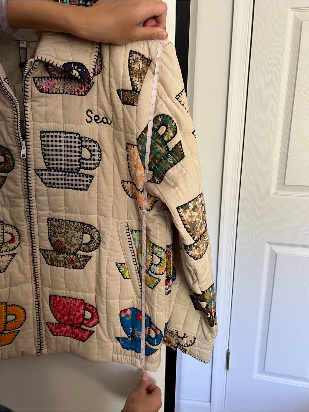 NWT Sea New York teacup quilted jacket - Picture 9 of 9